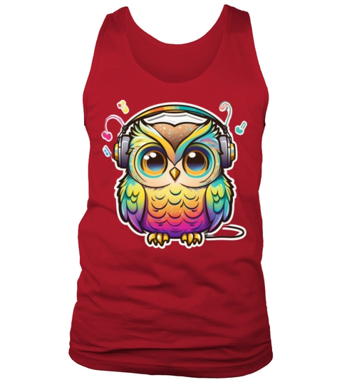 Look Cool and Stand Out with Owl T-shirts Tank Top Unisex