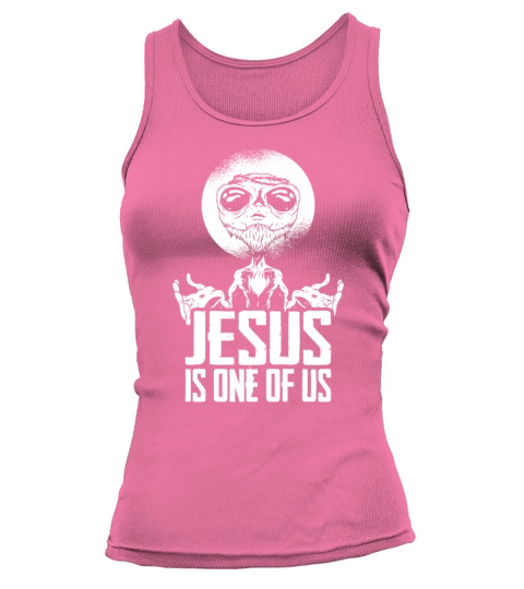 Christian Christianity Funny Alien Jesus Tank top Woman