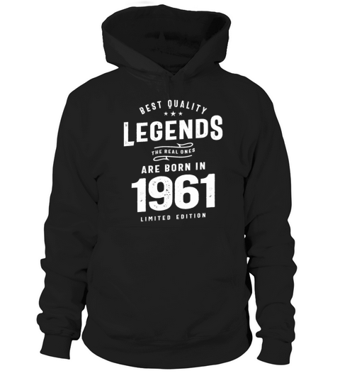 1961 Birthday 62 Years Old Hoodie Unisex