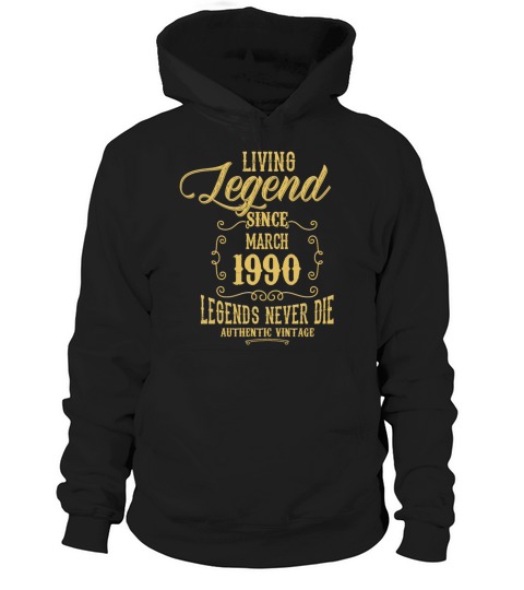 Living Legend since March 1990 Hoodie Unisex