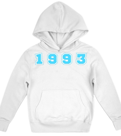 1993 Year Number Kids Hoodie