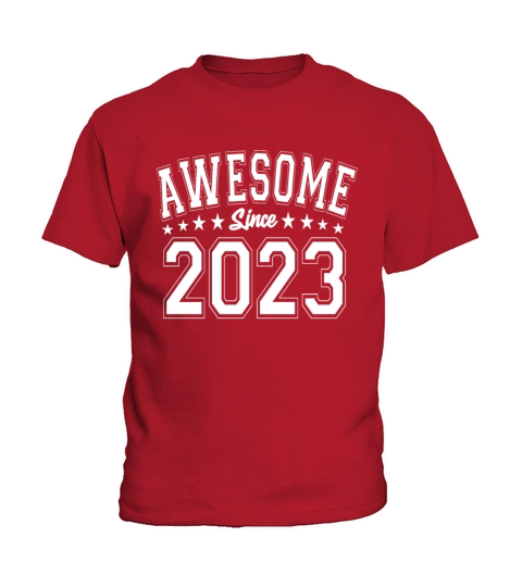 Awesome Since 2023 Birthday 2023 Vintage 2023 Kids T-Shirt