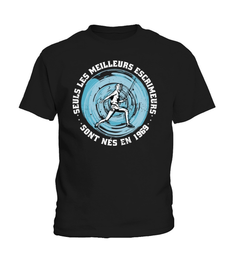 Fencers born in 1969 Birthday Vintage Kids T-Shirt