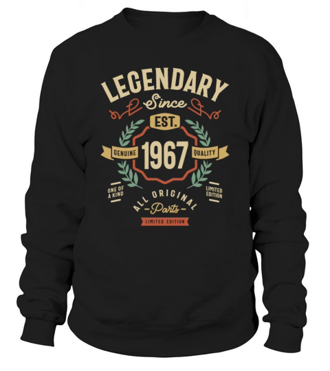 1967 Birthday 56 Years Old Sweatshirt Unisex