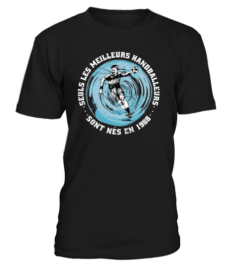 Handballers born in 1988 Birthday Vintage French T-Shirt Unisex