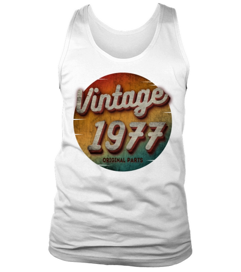 VINTAGE 1977 ORIGINAL PARTS Tank Top Unisex
