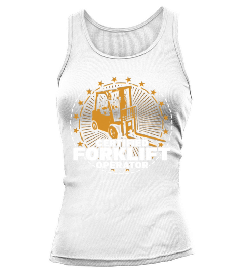 Vintage Forklift Operator Driver Trucker Forklift Tank top Woman