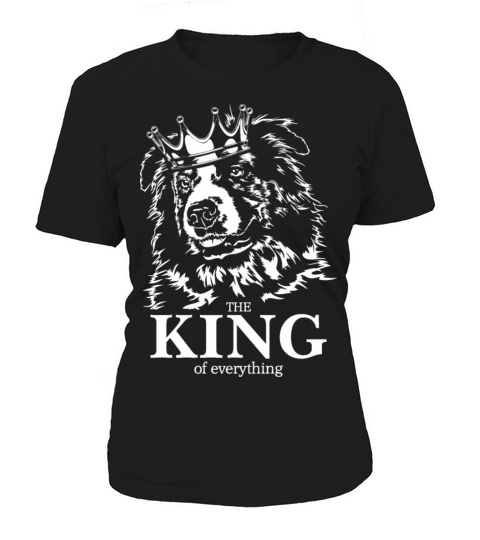 Australian Shepherd King of Everything dog dad Women's T-Shirt
