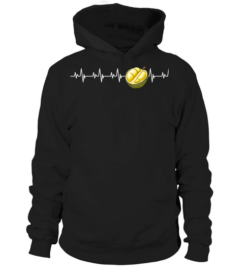 Durian Love Pulse funny durian love meme gift Hoodie Unisex
