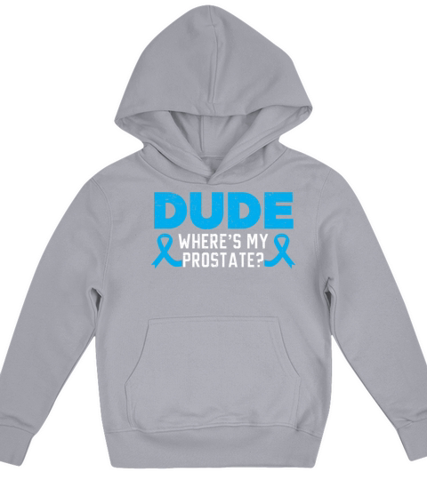 Prostate Cancer Warrior Prostate Cancer Awareness Kids Hoodie