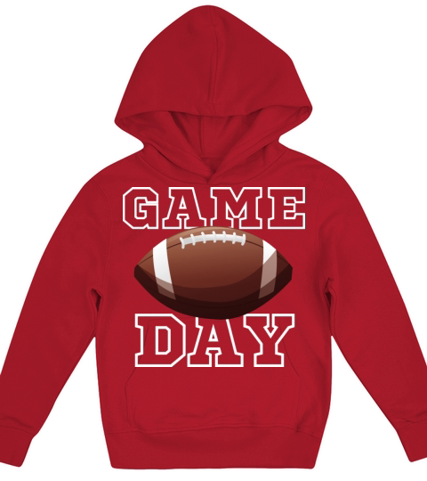 Vintage American Football Game Sports Lover Kids Hoodie