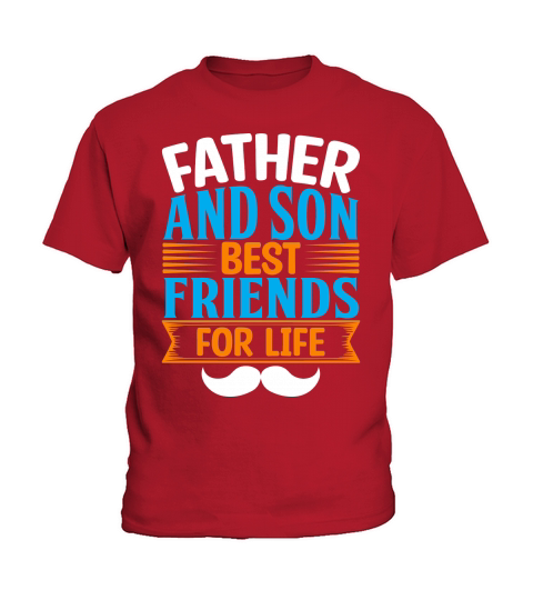 Father and son best friends for life Kids T-Shirt