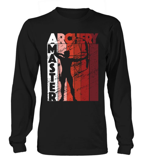 Archery Master Archer Bow Shooting Vintage Sport Long sleeved Unisex