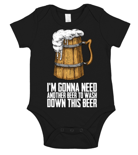 Beer Fraternity Gift Short Sleeve Baby One-Piece