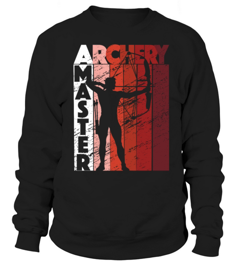 Archery Master Archer Bow Shooting Vintage Sport Sweatshirt Unisex