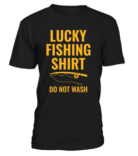 Lucky Fishing Shirt for Fish Hunter and Fisherman T-Shirt Unisex
