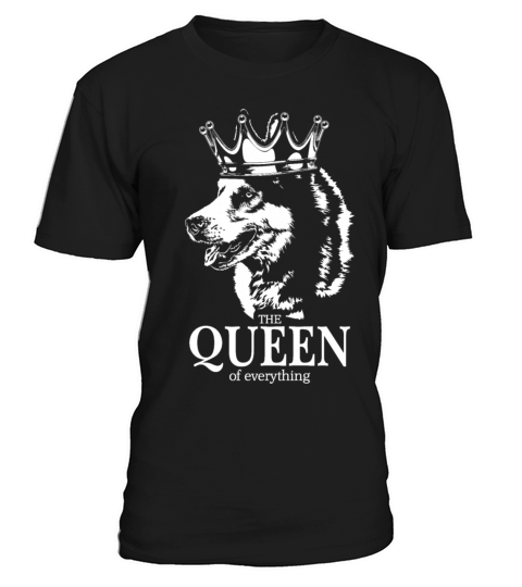 Siberian Husky dog Queen of everything quote T-Shirt Unisex