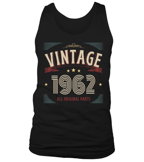 VINTAGE 1962 ALL ORIGINAL PARTS Tank Top Unisex