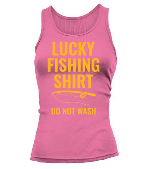 Lucky Fishing Shirt for Fish Hunter and Fisherman Tank top Woman