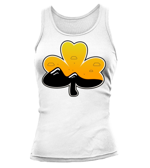 vintage st patrick sunrise Tank top Woman