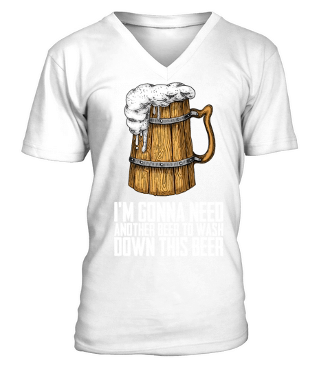 Beer Fraternity Gift V-Neck T-shirt
