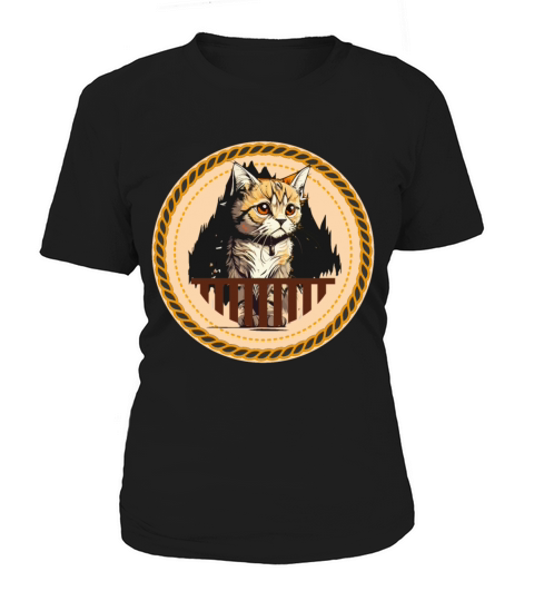 A lonely Cat T-shirt Vintage Women's T-Shirt