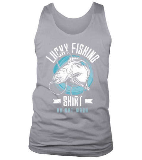 Lucky Fishing Shirt for Fish Hunter and Fisherman Tank Top Unisex