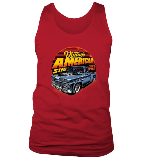 Vintage Muscle American Car Tank Top Unisex
