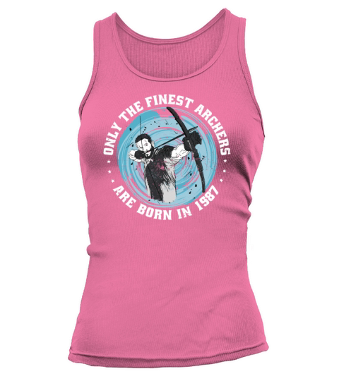 Archer born in 1987 Vintage Birthday Arrow-sports Tank top Woman