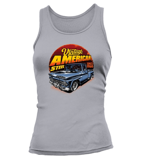 Vintage Muscle American Car Tank top Woman