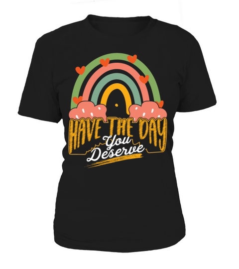 Boho Rainbow Inspirational Quote Women's T-Shirt