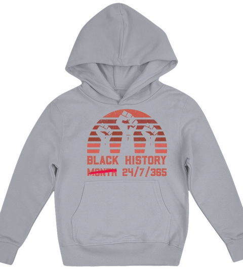 Black History Month USA Black History African Kids Hoodie