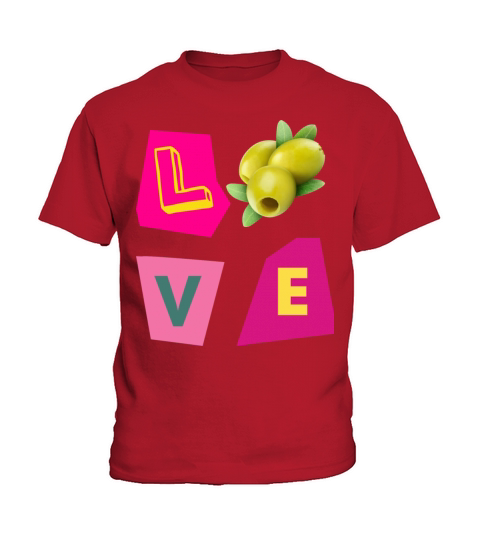 Love olives Kids T-Shirt