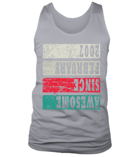 Vintage 16th Birthday 2007 Sports Gift Tank Top Unisex