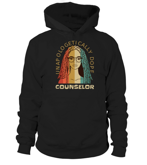 Unapologetically Dope Counselor Hoodie Unisex
