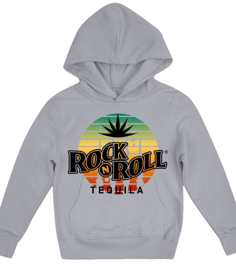 Rock N Roll Tequila Third Collection Kids Hoodie