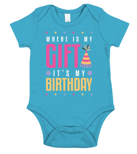 birthday gift Short Sleeve Baby One-Piece
