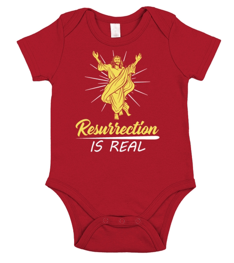 Christian Christianity Resurrection Short Sleeve Baby One-Piece