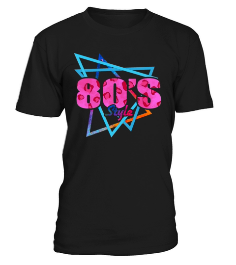 80s Style - Fun Retro Pink Leopard Print T-Shirt Unisex