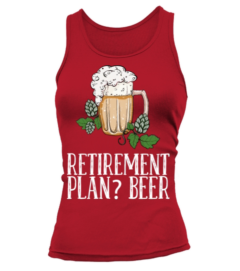 Retirement beer Tank top Woman