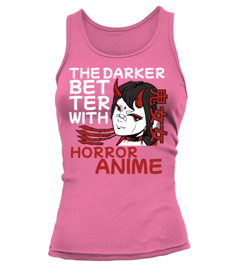 The Darker The Better With Horror Anime Vampire Ma Tank top Woman