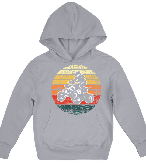 Quad Driver Offroad All-Terrain Vehicle Gift Kids Hoodie