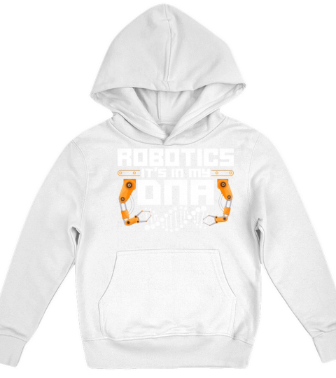 Robot Robotics Engineer Vintage Kids Hoodie