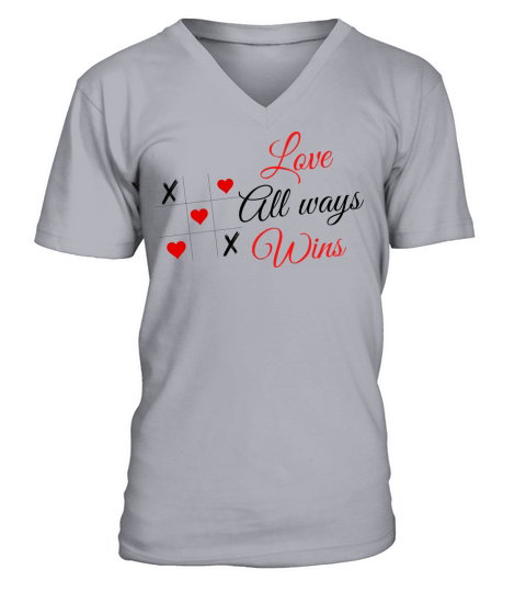 Happy Valentines Day V-Neck T-shirt