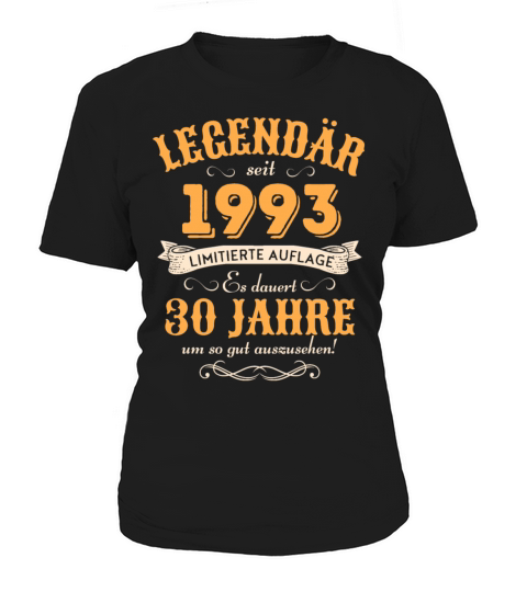 30th Birthday Vintage 1993 Women's T-Shirt