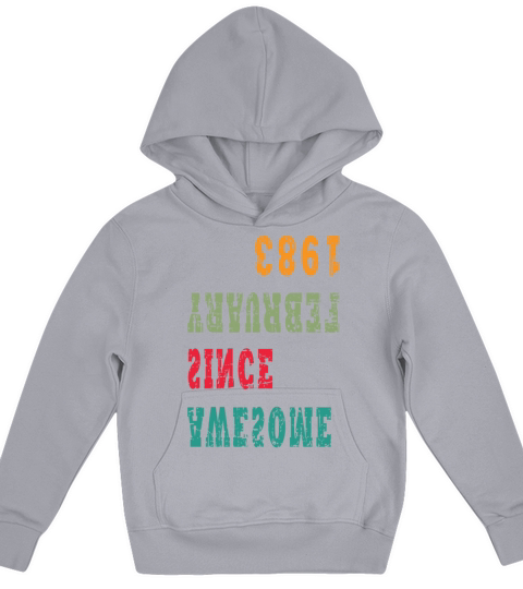 Original 1983 Vintage Vintage Birthday Gift Kids Hoodie