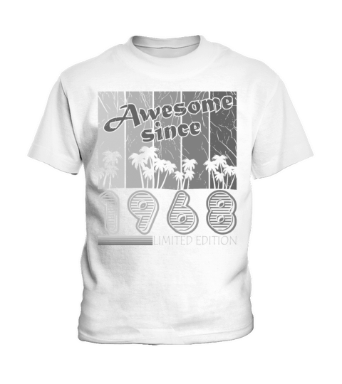 Birthday gift March 1968 Vintage Retro Kids T-Shirt