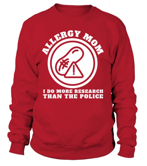 Peanut Allergy Awareness Peanut Allergic Sweatshirt Unisex