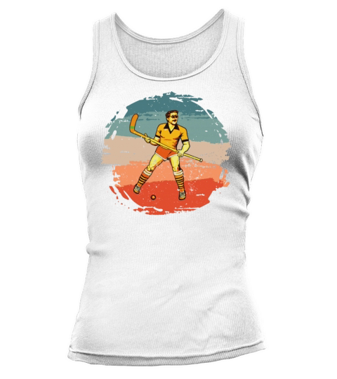 Field-Hockey-Players Indoor-Hockey game Vintage Tank top Woman