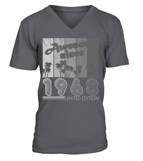 Birthday gift March 1968 Vintage Retro V-Neck T-shirt